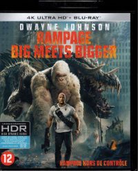 Rampage: Big Meets Bigger - 4K Ultra HD + Blu-ray