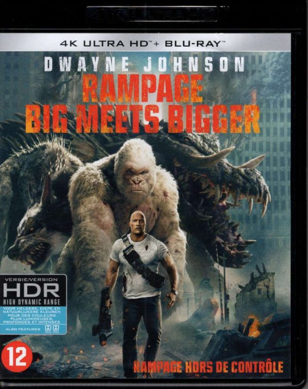 Rampage: Big Meets Bigger - 4K Ultra HD + Blu-ray