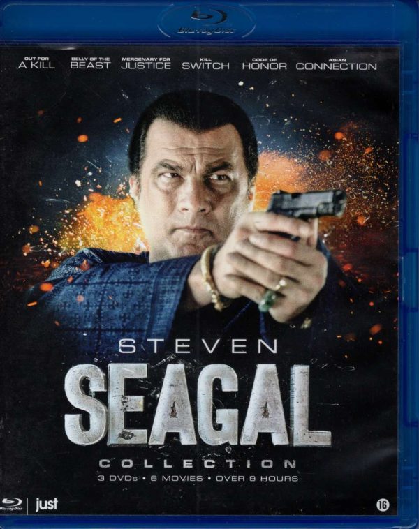 Steven Seagal Collection - 3 disc Blu-ray (6 films)