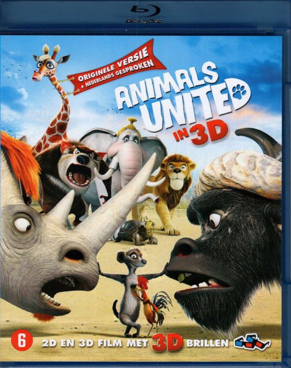 Animals United in 3D Blu-ray