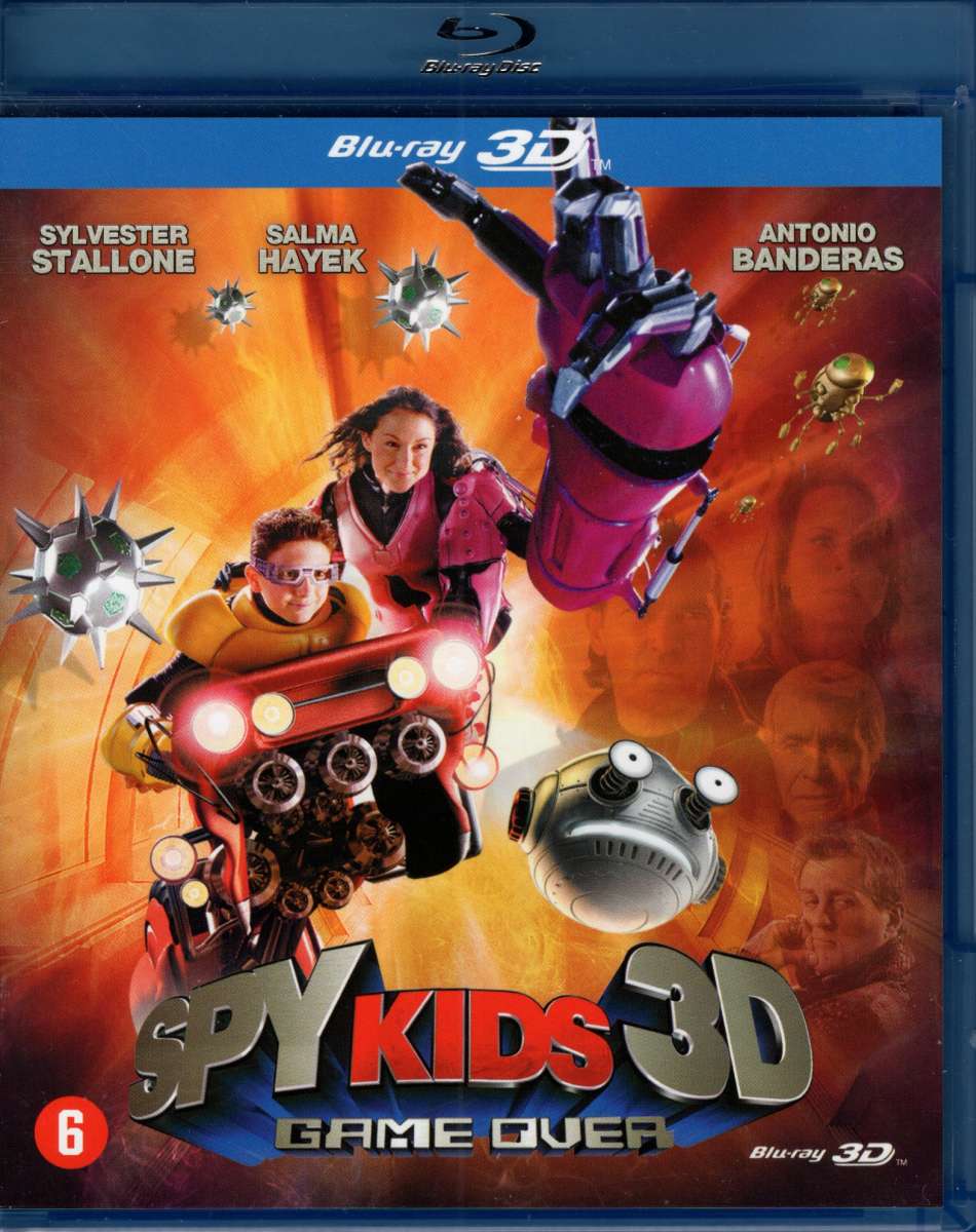 Spy Kids 3 Game Over 3D + Blu-ray