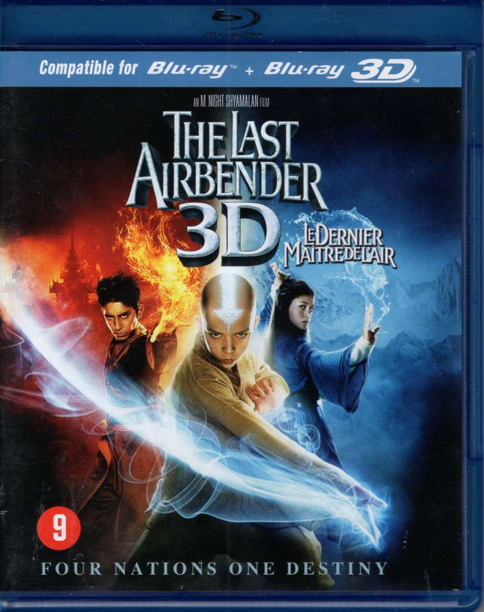 The Last Airbender 3D + Blu-ray