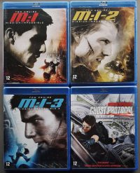 Mission Impossible 1 t/m 4 (Blu-ray)