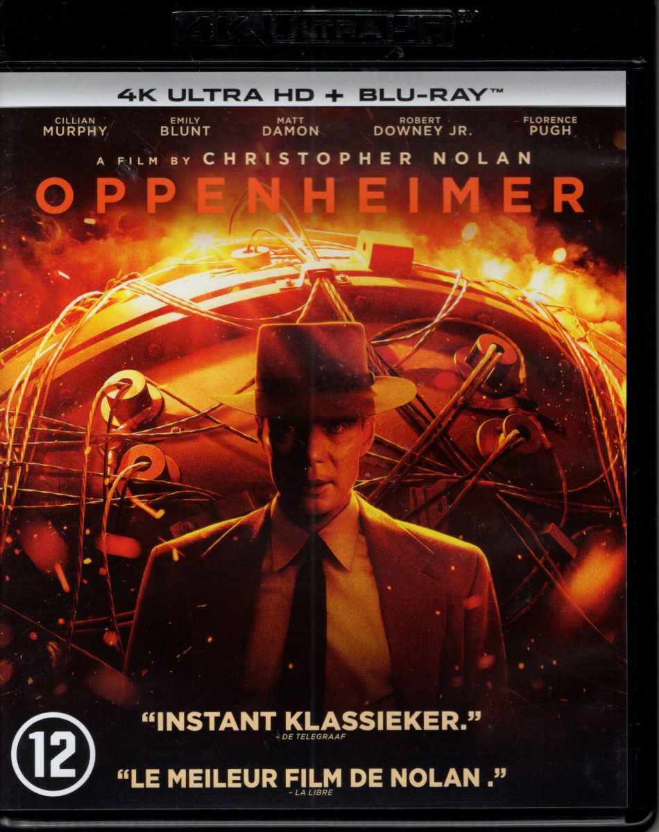 Oppenheimer - 4K Ultra HD + Blu-ray + Bonus Blu-ray