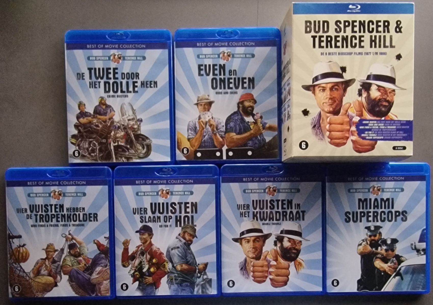 Bud Spencer & Terrence Hill - De Beste Bioscoopfilms - 6 disc (Blu-ray)