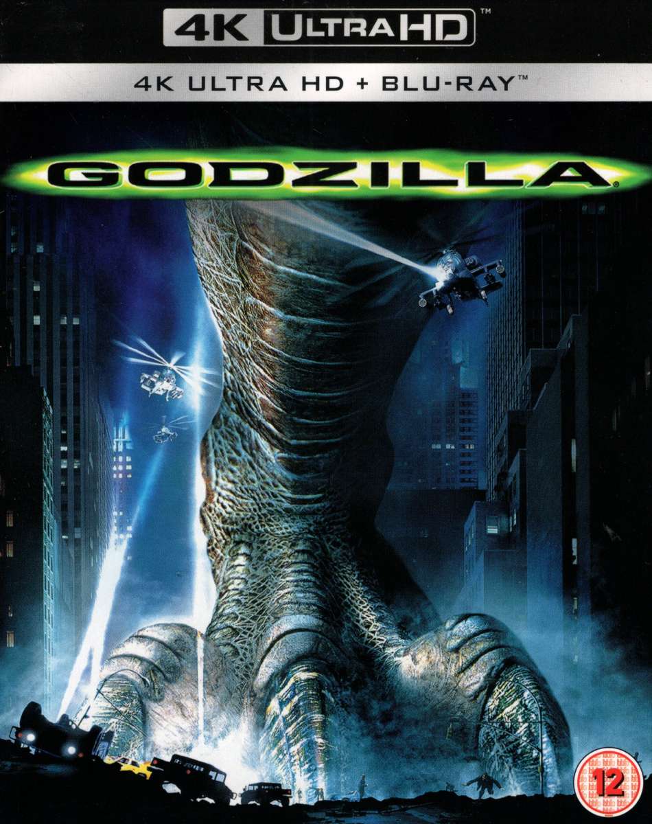 Godzilla (1998) - 4K Ultra HD + Blu-ray (Import met NL Ondertiteling)
