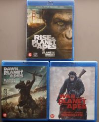Planet of the Apes Trilogy (Blu-ray)