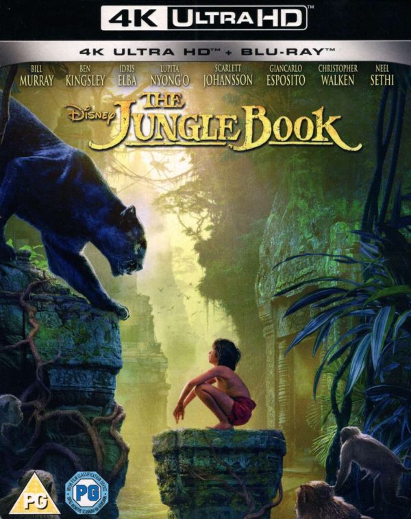 The Jungle Book (2016) - 4K Ultra HD + Blu-ray (Import - Lees Details)