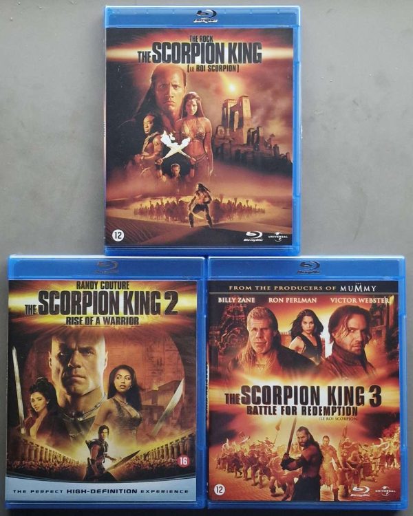 The Scorpion King Trilogy - Blu-ray - BlurayShop.nl