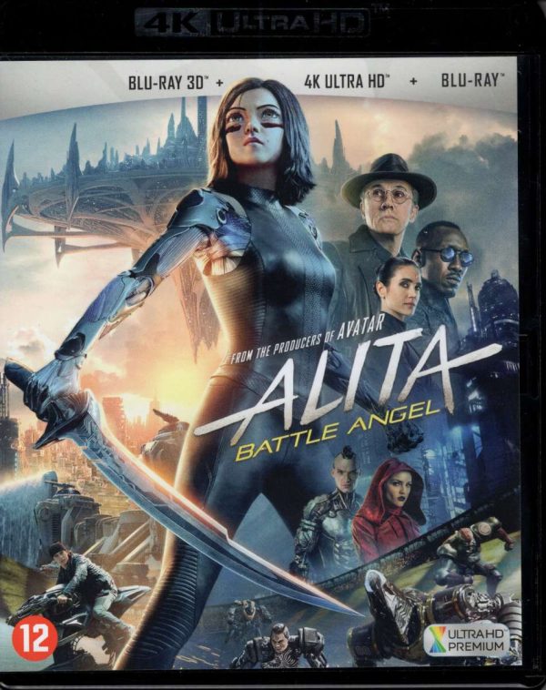 Alita Battle Angel - 3D + 4K Ultra HD + Blu-ray - 3 disc