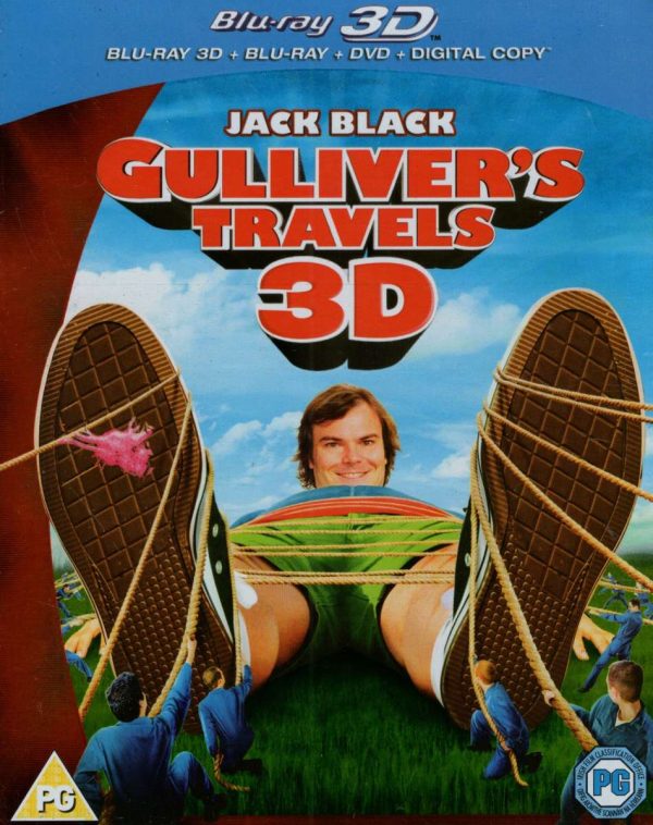 Gulliver’s Travels 3D + Blu-ray + DVD (Import Zonder NL Ondertiteling)