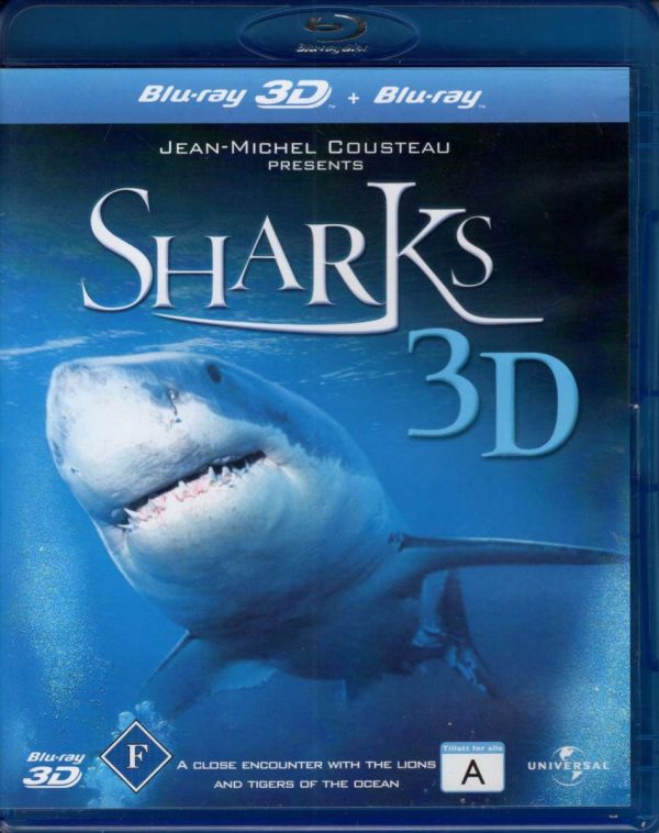 Sharks 3D + Blu-ray