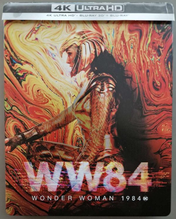 Wonder Woman 1984 - 4K Ultra HD + 3D Blu-ray + Blu-ray - Steelbook