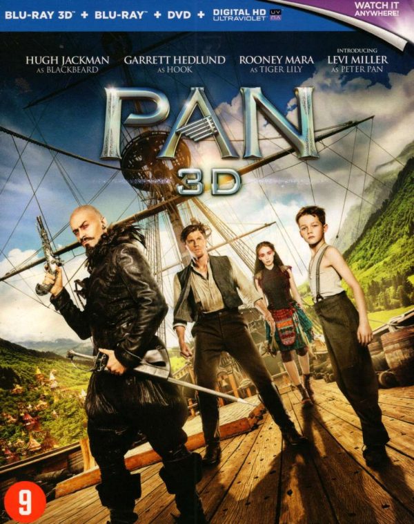 Pan 3D + Blu-ray + DVD - 3 disc