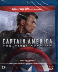 Captain America The First Avenger 3D + Blu-ray - nieuw in seal