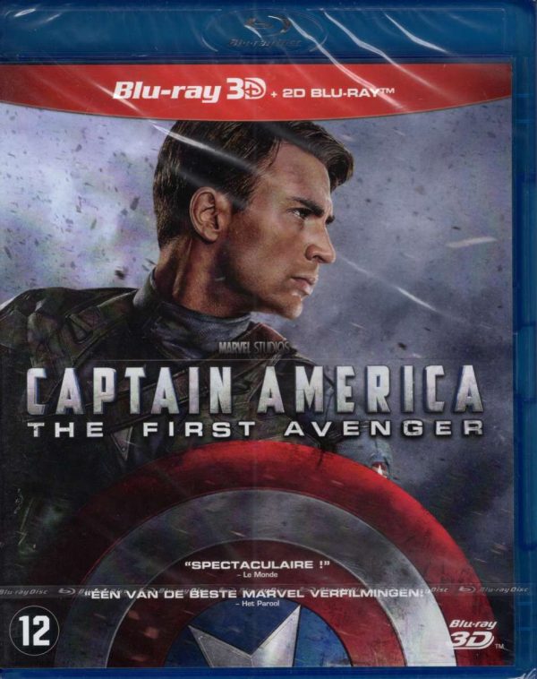 Captain America The First Avenger 3D + Blu-ray - nieuw in seal