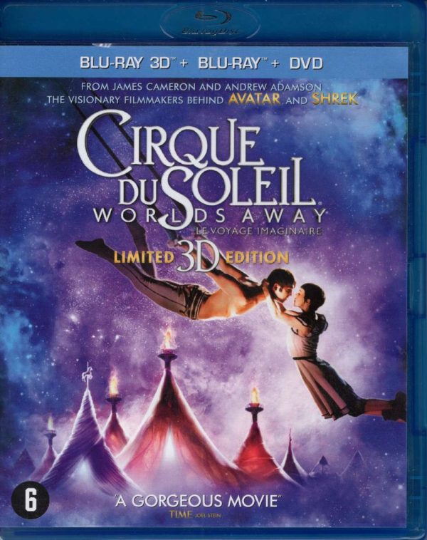 Cirque du Soleil Worlds Away 3D + Blu-ray + DVD