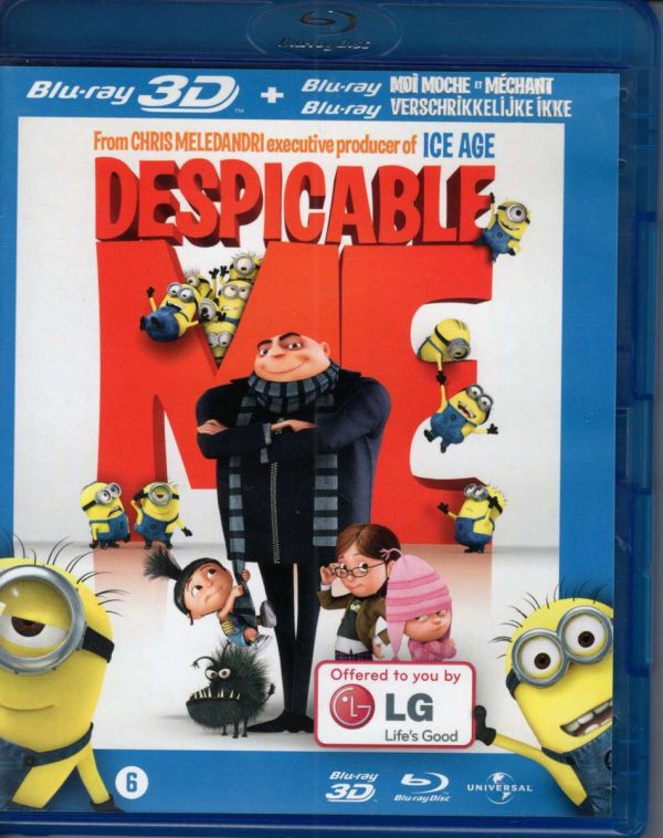 Despicable Me 3D + Blu-ray + Bonus Blu-ray