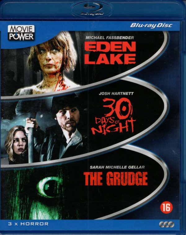 Movie Power 3x Horror - Eden Lake, 30 Days of Night, The Grudge - Blu-ray
