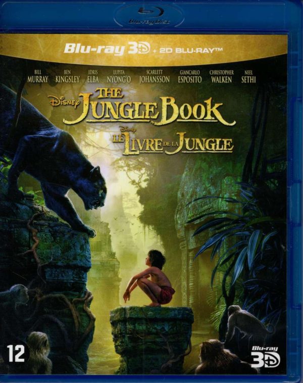 The Jungle Book 3D + Blu-ray