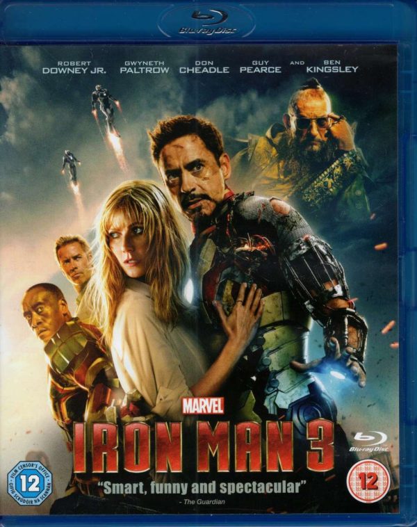 Iron Man 3 – Blu-ray (Import Met NL Ondertiteling)