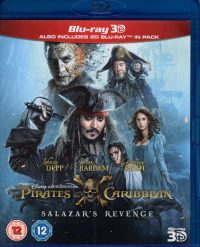 Pirates of the Caribbean Salazar's Revenge 3D + Blu-ray (Import Met NL Ondertiteling)