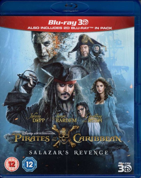 Pirates of the Caribbean Salazar's Revenge 3D + Blu-ray (Import Met NL Ondertiteling)