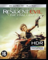 Resident Evil The Final Chapter – 4K Ultra HD + Blu-ray