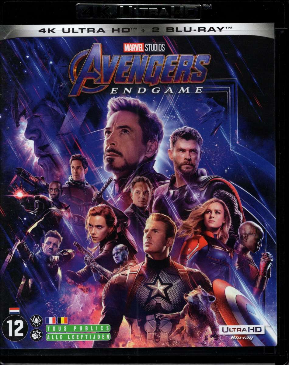 Avengers Endgame - 4K Ultra HD + Blu-ray + Bonus Blu-ray