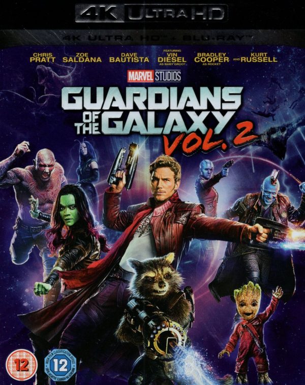 Guardians of the Galaxy Vol. 2 - 4K Ultra HD + Blu-ray (Import Zonder NL Ondertiteling)
