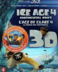 Ice Age 4 Continental Drift 3D + Blu-ray + DVD - nieuw in seal