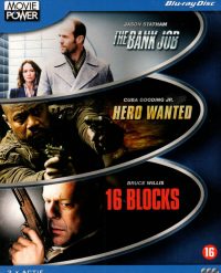 Movie Power 3x Actie - The Bank Job, Hero Wanted, 16 Blocks - Blu-ray