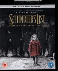 Schindler's List - 4K Ultra HD + 2x Blu-ray (Import Met NL Ondertiteling)