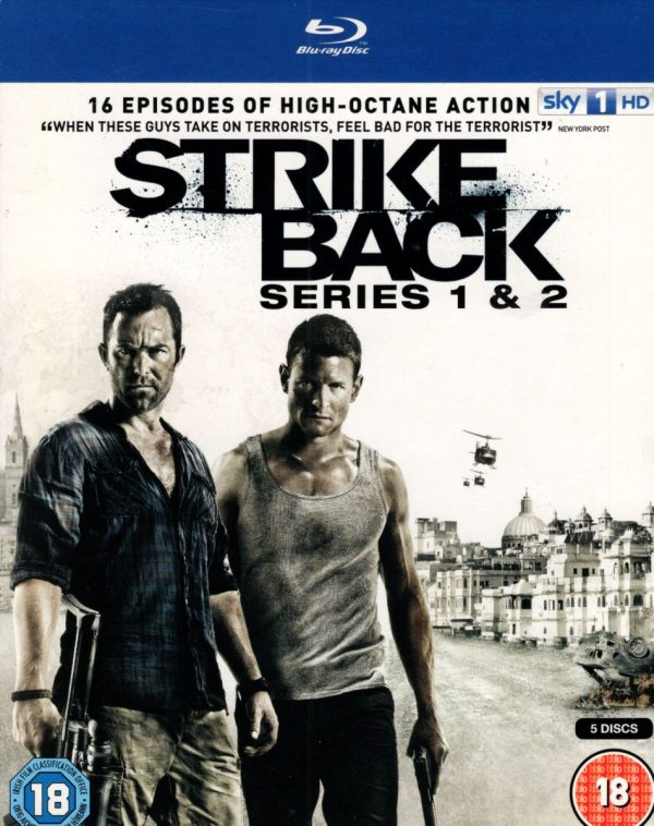 Strike Back - Seizoen 1 + 2 - Blu-ray (Import Zonder NL Ondertiteling)