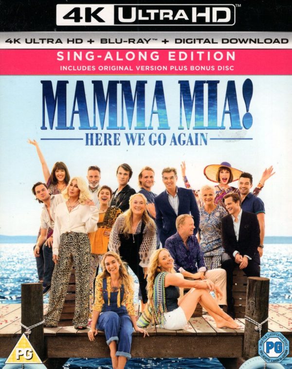 Mamma Mia! Here We Go Again - 4K Ultra HD + Blu-ray (Import Met NL Ondertiteling)