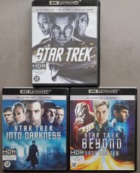 Star Trek Trilogy – 4K Ultra HD + Blu-ray