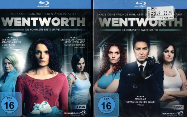 Wentworth - Seizoen 1 + 2 (Import Zonder NL Ondertiteling)