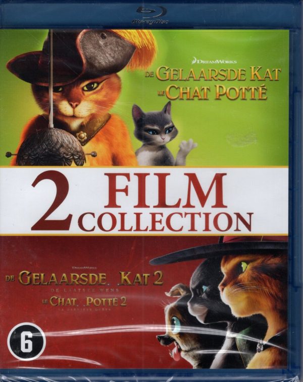 De Gelaarsde Kat - 2 Film Collection - Blu-ray
