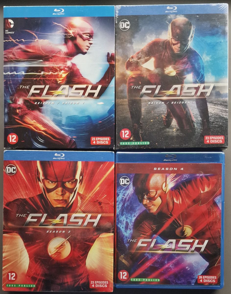 The Flash - Seizoen 1 t/m 4 (Blu-ray)