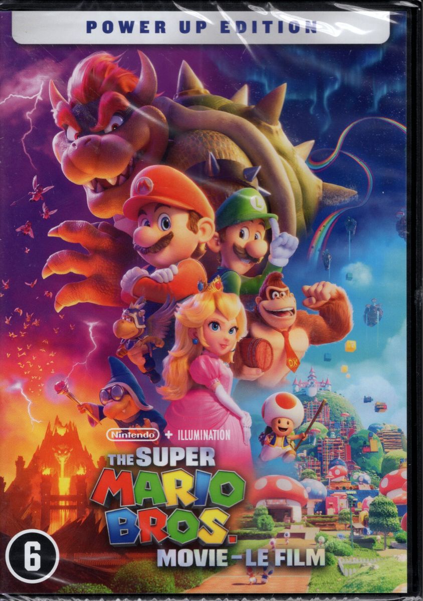 The Super Mario Bros. Movie (DVD) - nieuw in seal