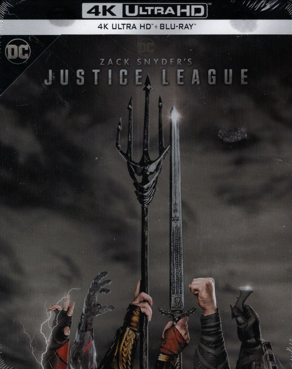 Zack Snyder's Justice League - 4K Ultra HD + BLu-ray - steelbook - nieuw in seal
