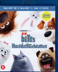 Huisdiergeheimen 3D + Blu-ray + DVD
