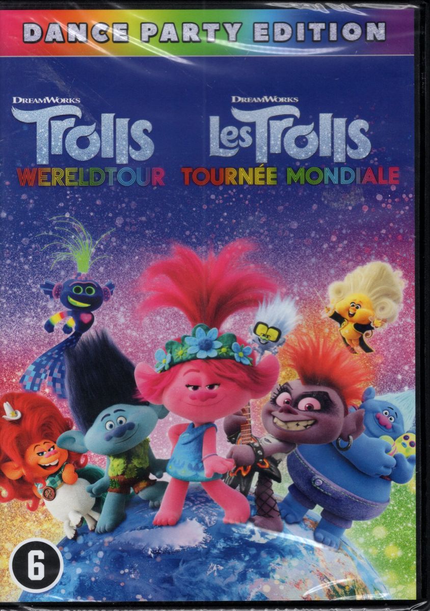 Trolls Wereldtour (DVD) - nieuw in seal