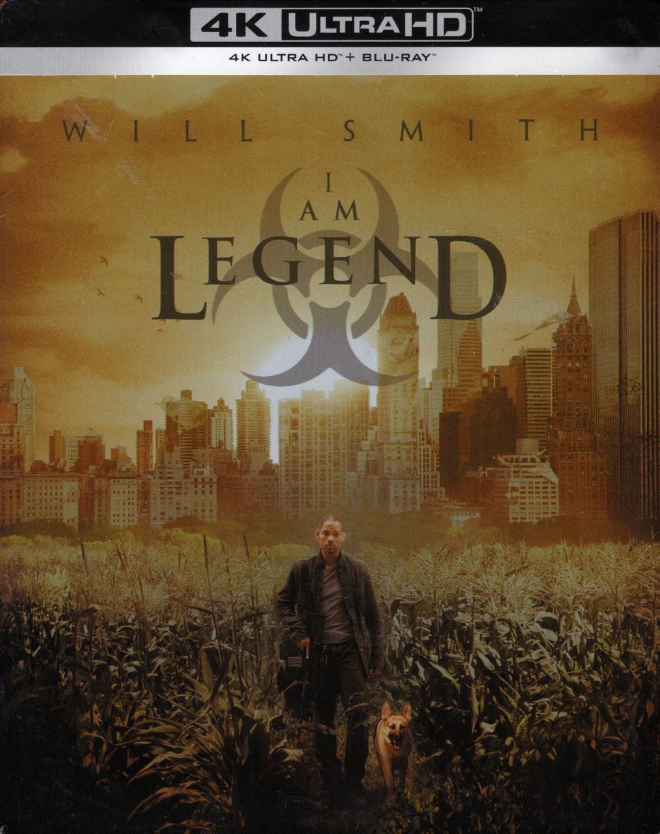 I Am Legend - 4K Ultra HD + Blu-ray - Steelbook - nieuw in seal