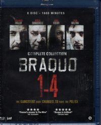 Braquo Seizoen 1-4 - Nieuw in Seal - Bluray