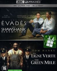 The Shawshank Redemption + The Green Mile - 4K Ultra HD + Blu-ray - nieuw in seal