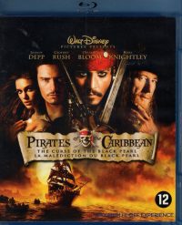 Pirates of the Caribbean 1 The Curse of the Black Pearl (Blu-ray)