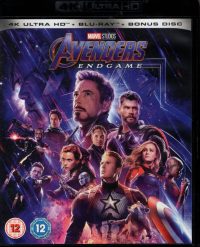 Avengers Endgame - 4K Ultra HD + Blu-ray + Bonus Blu-ray (Import Zonder NL Ondertiteling)