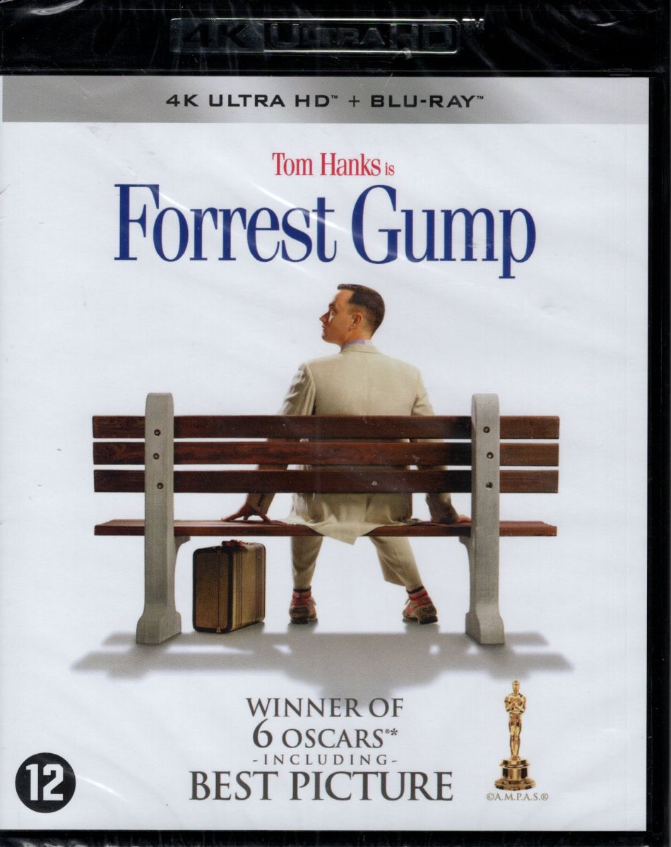 Forrest Gump - 4K Ultra HD + Blu-ray - nieuw in seal