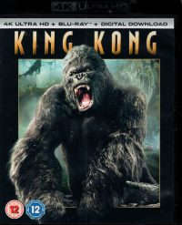 King Kong - 4K Ultra HD + Blu-ray + Bonus Blu-ray (Import Deels Zonder NL Ondertiteling)